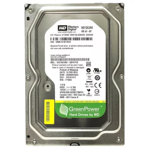 Image Жесткий диск Western Digital AV-GP WD10EURX 1Tb