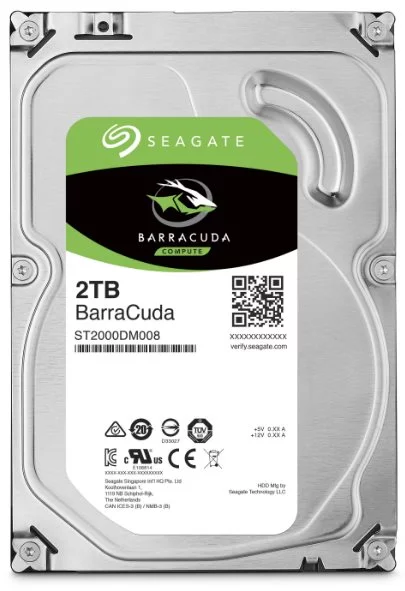 Image Жесткий диск HDD Seagate BarraCuda 2Tb (ST2000DM008)