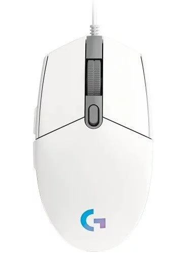Image Компьютерная мышь Logitech G203 Lightsync White