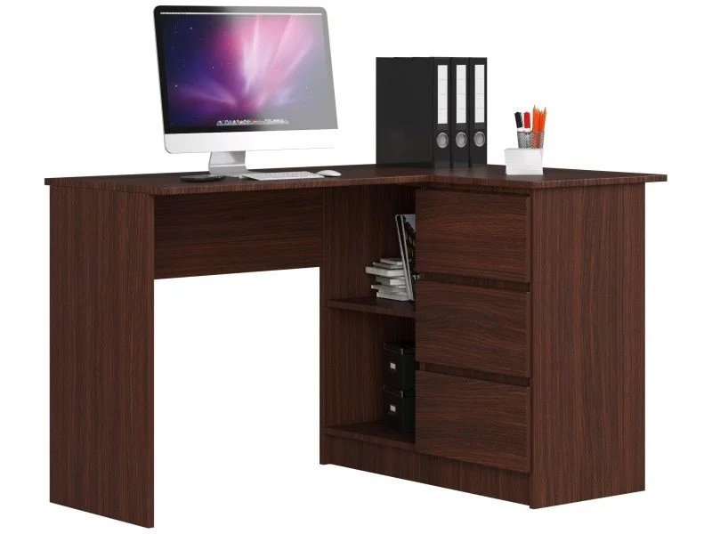 Image Masa de birou Akord B16 Right Wenge