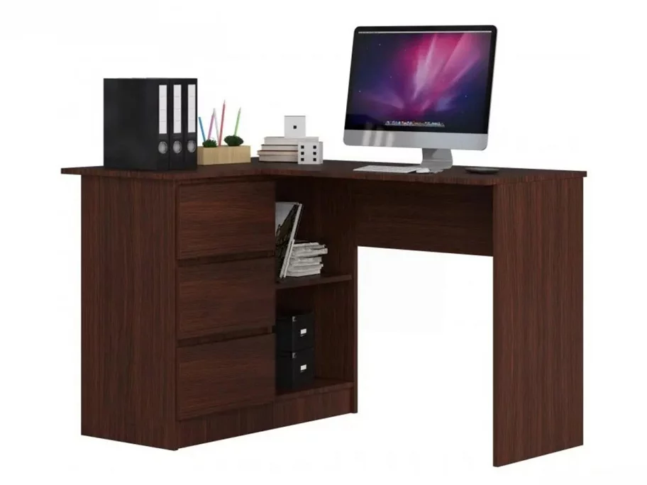 Image Masa de birou Akord B16 Left Wenge