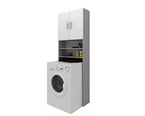 Image Dulap Haaus 65x27x190 White, Concrete