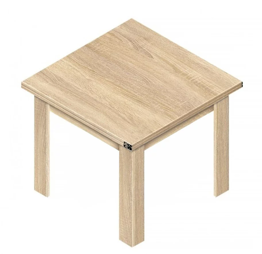 Image Стол раскладной Modern Tennessee 90x90/180 Sonoma Oak