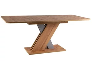 Раскладной стол Signal Exel Wotan Oak/Silver