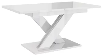 Masa extensibila Prospero Bronx White Gloss