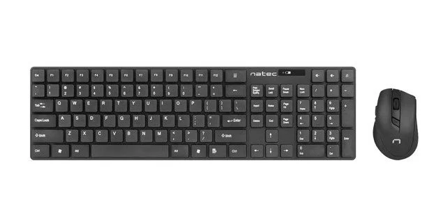 Image Комплект Natec Keyboard+Mous Stingray Black