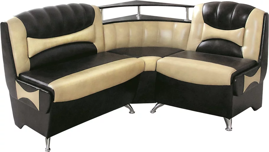 Image Coltar de bucatarie Modern Samba 2231/2207 Beige/Dark Brown