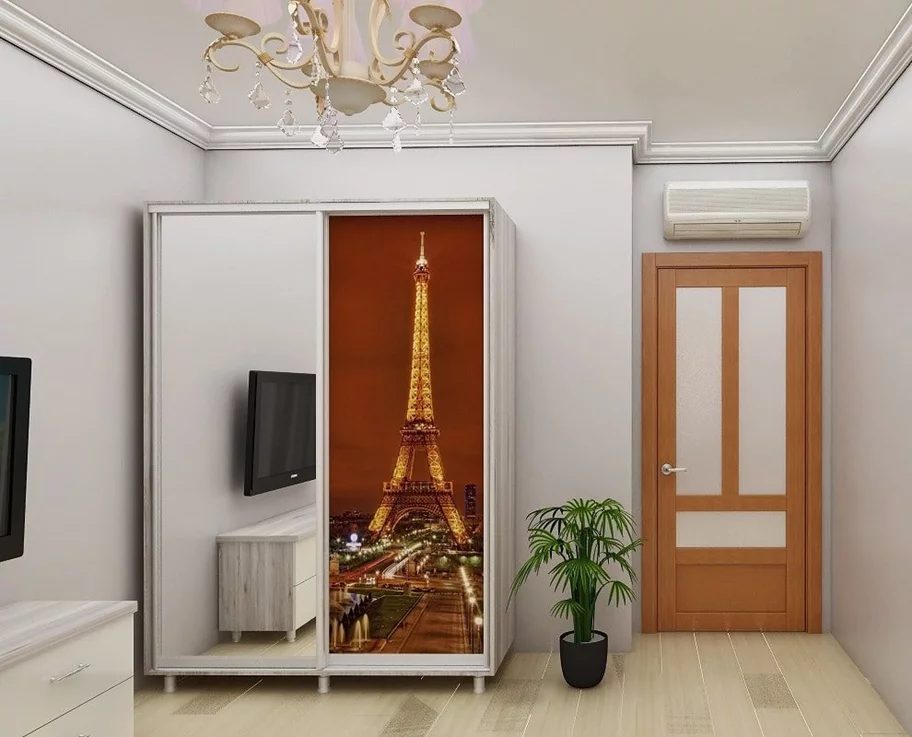 Image Dulap-Cupă PS DX-100 1.0 m cu foto 1 ușa