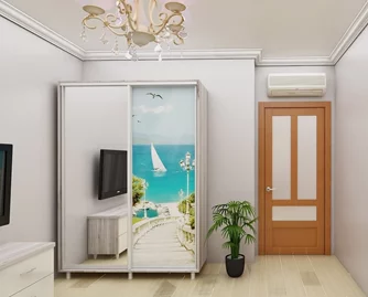 Dulap-Cupă PS DX-200 2.0 m cu foto 1 ușa