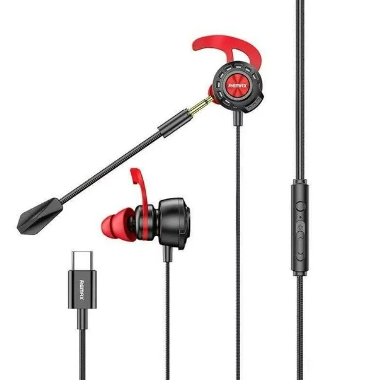 Image Наушники Remax RM-755 Black-Red