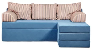 Image Бескаркасный диван Edka Sirius 230/90/45 M33 синий