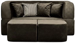 Image Бескаркасный диван Edka Vega 160/200/40 M8 темно-коричневый