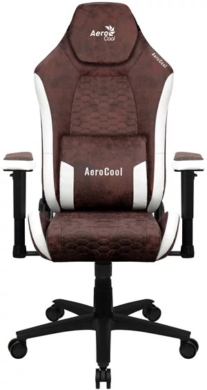 Image Игровое кресло AeroCool Crown AeroSuede Burgundy Red