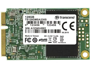 Dispozitiv de stocare SSD Transcend .mSATA 128GB (TS128GMSA230S)