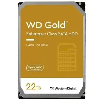 Жесткий диск HDD Western Digital Gold 22TB (WD221KRYZ)