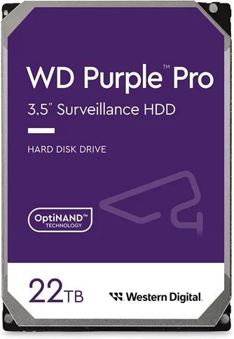 Жесткий диск HDD Western Digital Purple Pro 22TB (WD221PURP)