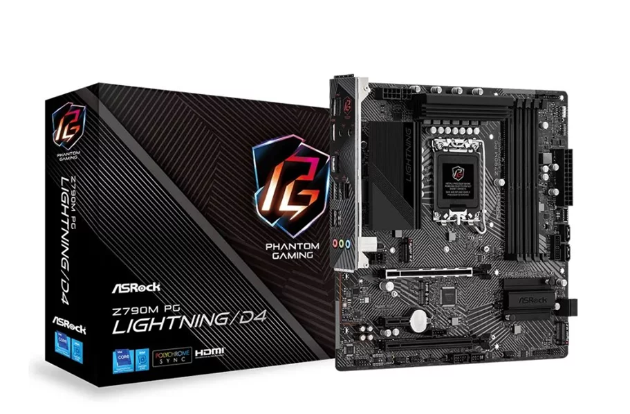 Image Материнская плата ASRock Z790M PG Lightning/D4