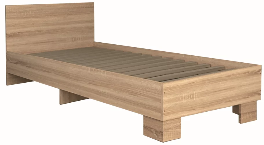 Image Кровать Modern Tennessee 80x200 Sonoma Oak