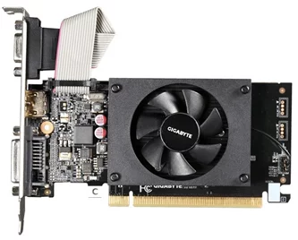 Placă video Gigabyte GT710 (2GB, GDDR3 Low Profile)