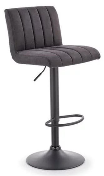 Scaun de bar Halmar H89 Black, Grey