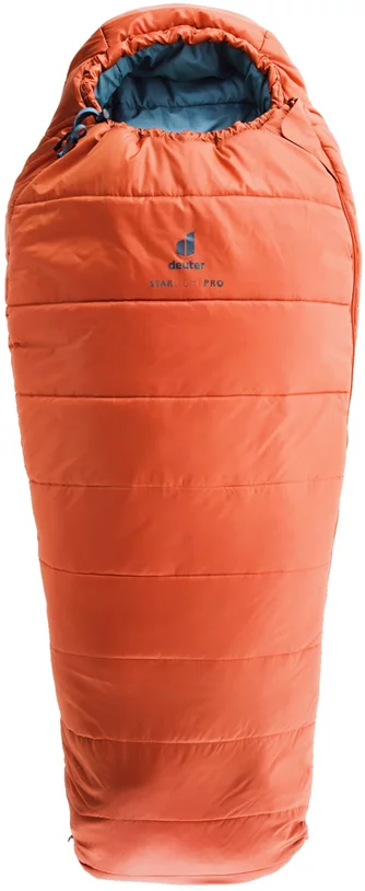 Sac de dormit Deuter Starlight Pro L Paprika, Slate Blue