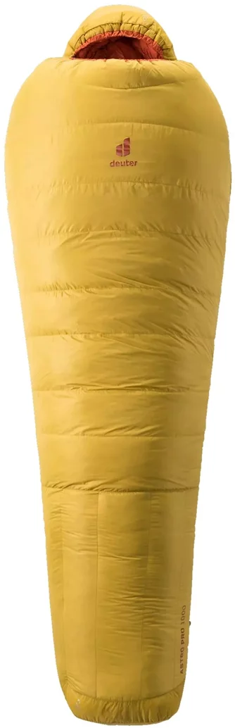 Спальный мешок Deuter Astro Pro 800 SL L Turmeric, Redwood