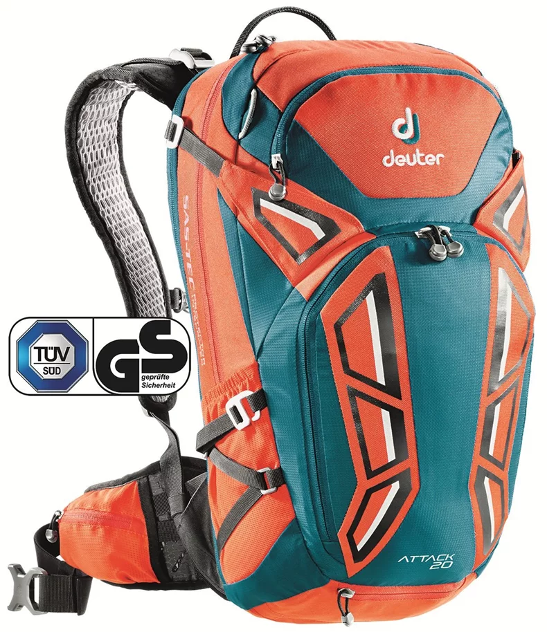 Image Походный рюкзак Deuter Attack 20 Papaya-Petrol