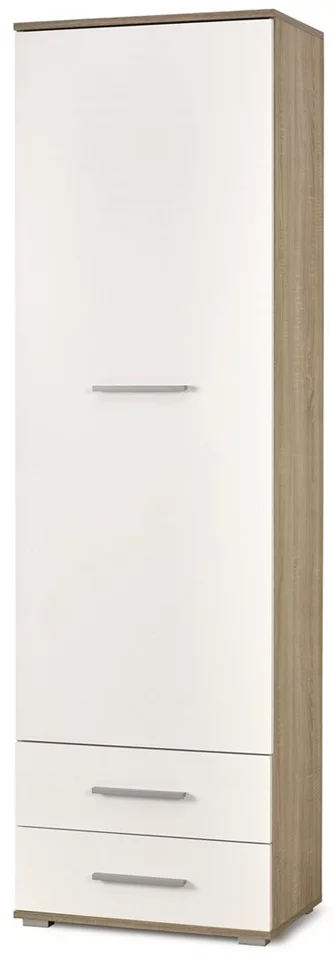 Шкаф Halmar LIMA REG1 Sonoma, alb