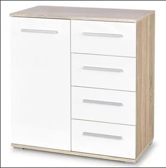 Комод Halmar LIMA KM2 Сонома, белый