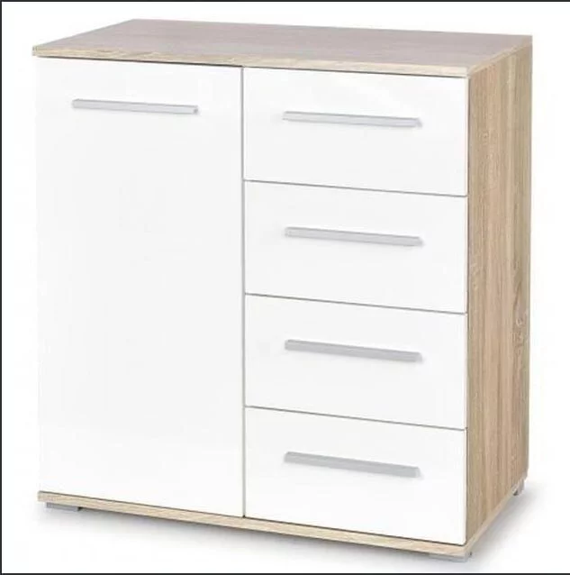 Image Комод Halmar LIMA KM2 Сонома, белый