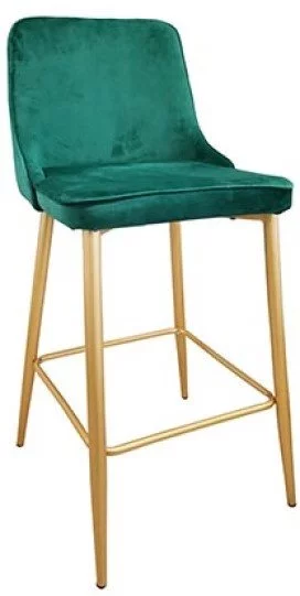 Image Барный стул DP Clasic Green, Golden