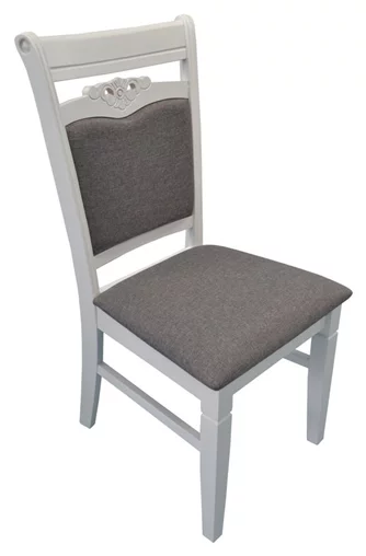 Стул для кухни Evelin HV 3167 White NV-10 WP Gray