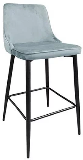 Барный стул DP Clasic Light Blue, Black