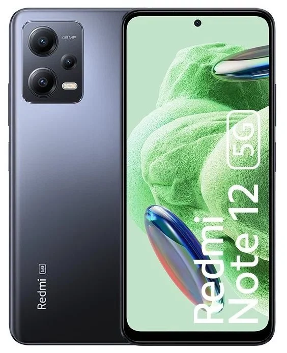 Image Мобильный телефон Xiaomi Redmi Note 12 5G 6/128GB Matte Black