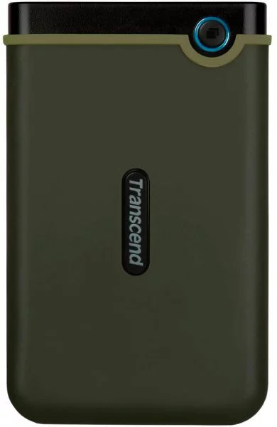 Image Hard disk extern Transcend StoreJet 25M3G 2TB Military Green