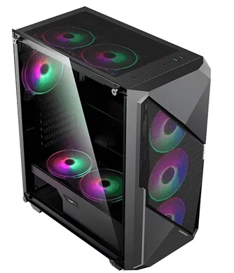 Carcasă GAMEMAX Revolt Black