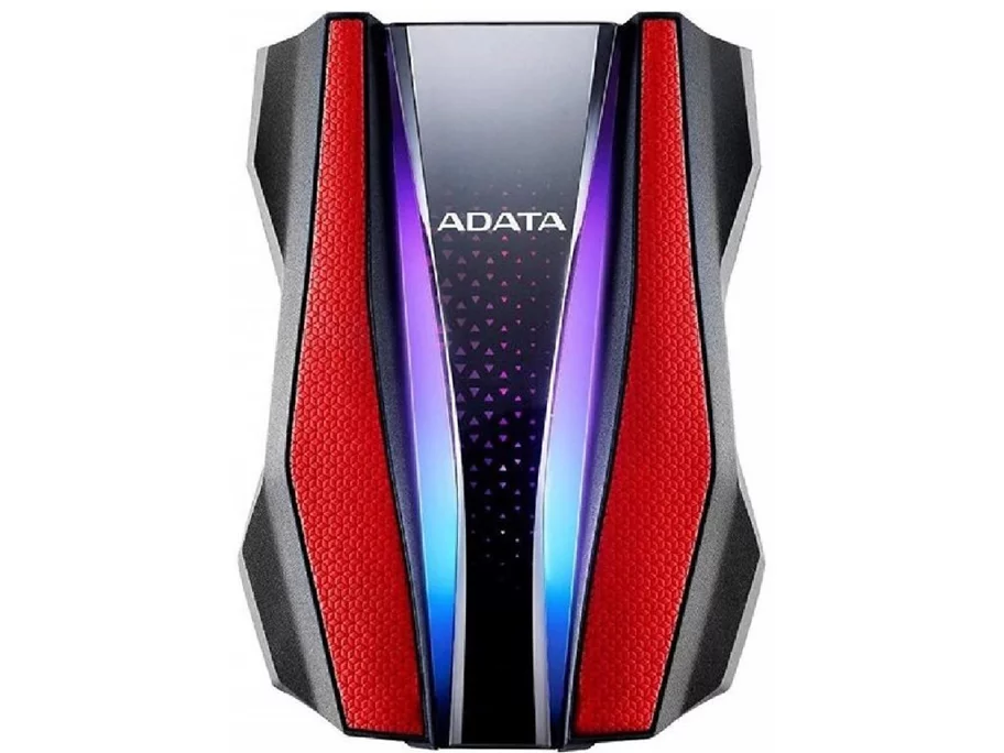 Image Hard disk extern Adata HD770G 1TB RGB Red