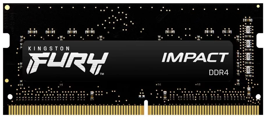 Image Оперативная память Kingston Fury Impact 8Gb DDR4-3200MHz SODIMM