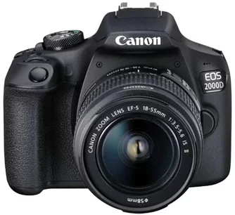Aparat foto Canon EOS 2000D + EF-S 18-55 DC III