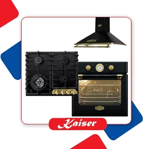 Image Комплект бытовой техники Kaiser Set Black Rustik 1