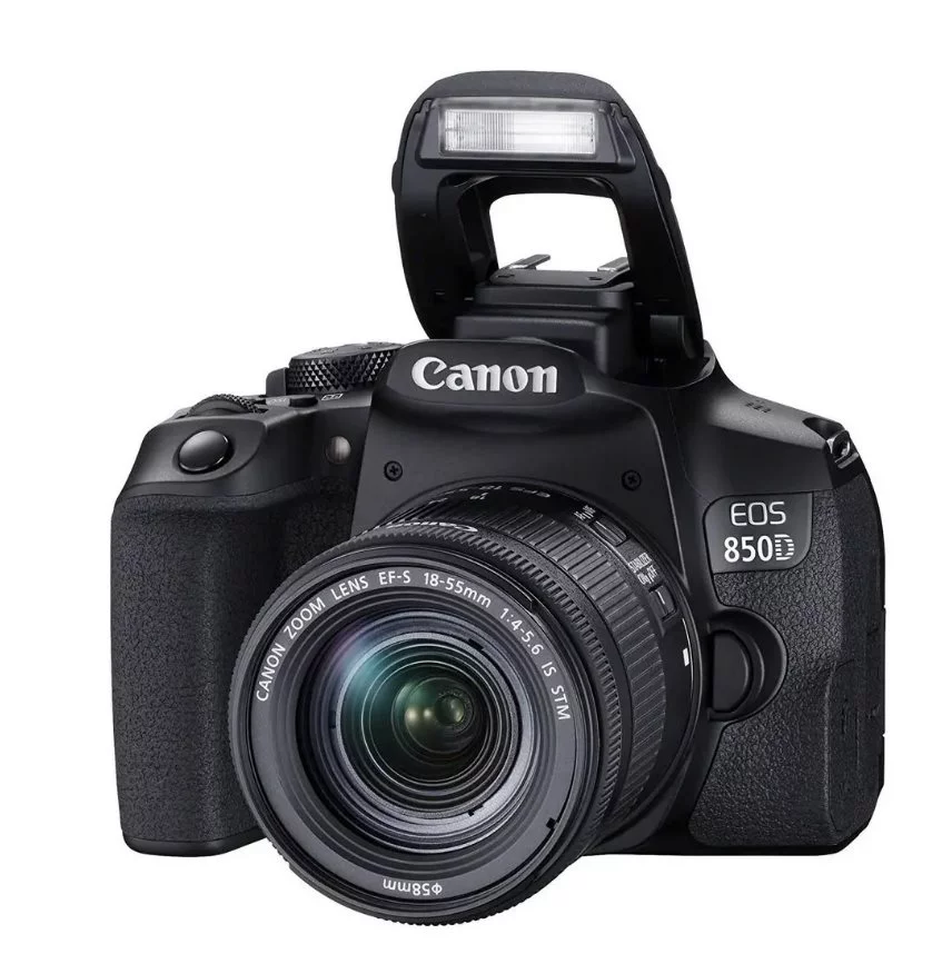 Image Фотоаппарат Canon EOS 850D + EF-S 18-55 IS Black