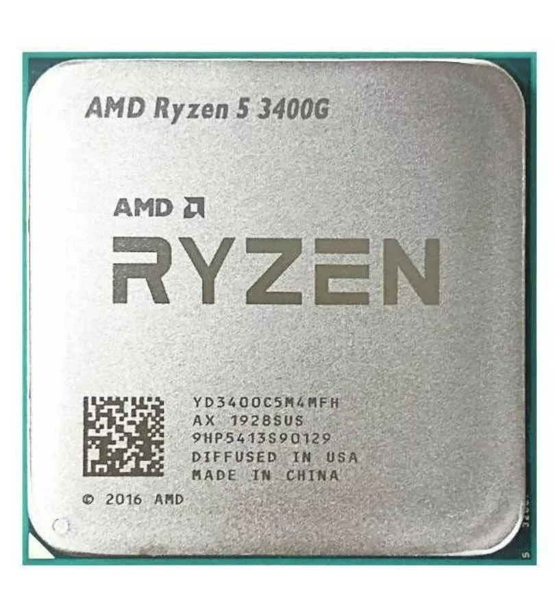 Image Процессор AMD Ryzen 5 3400G Box (with Wraith Spire Cooler)