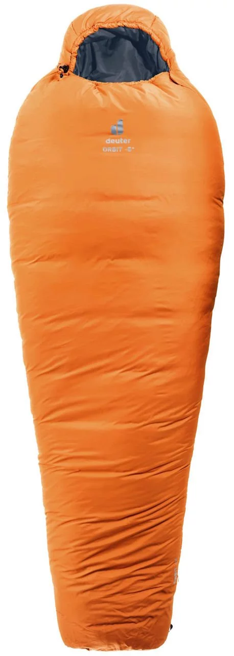 Image Sac de dormit Deuter Orbit -5° L right Mandarine-ink