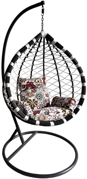 Image Подвесное кресло Saska Garden 1019413 Black, White