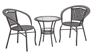 Image Комплект садовой мебели Mobhaus Lasan 2 кресла Brown