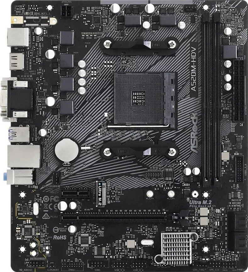 Image Placă de bază ASRock A520M-HDV