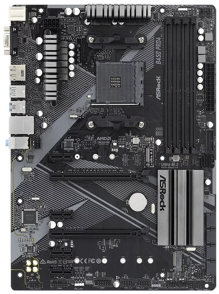 Image Материнская плата ASRock B450 Pro4 R2.0