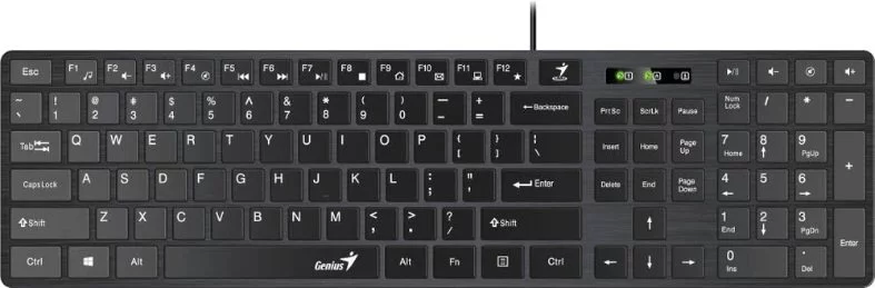 Image Tastatură Genius SlimStar 126 Black