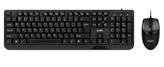 Set SVEN KB-S330C Black RU EN
