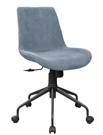 Fotoliu Birou DP 2140W-F Blue Grey Velvet